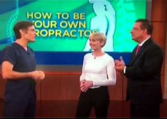 Dr. Oz Show with NYC chiropractors Lori and Michael Smatt